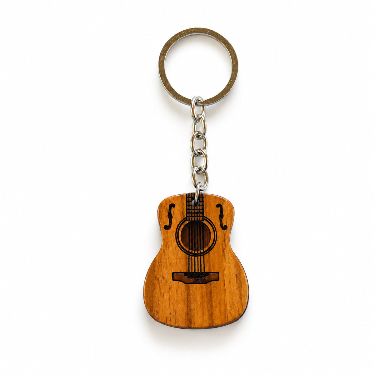 Wooden Guitar Keychain | FULKERYA
