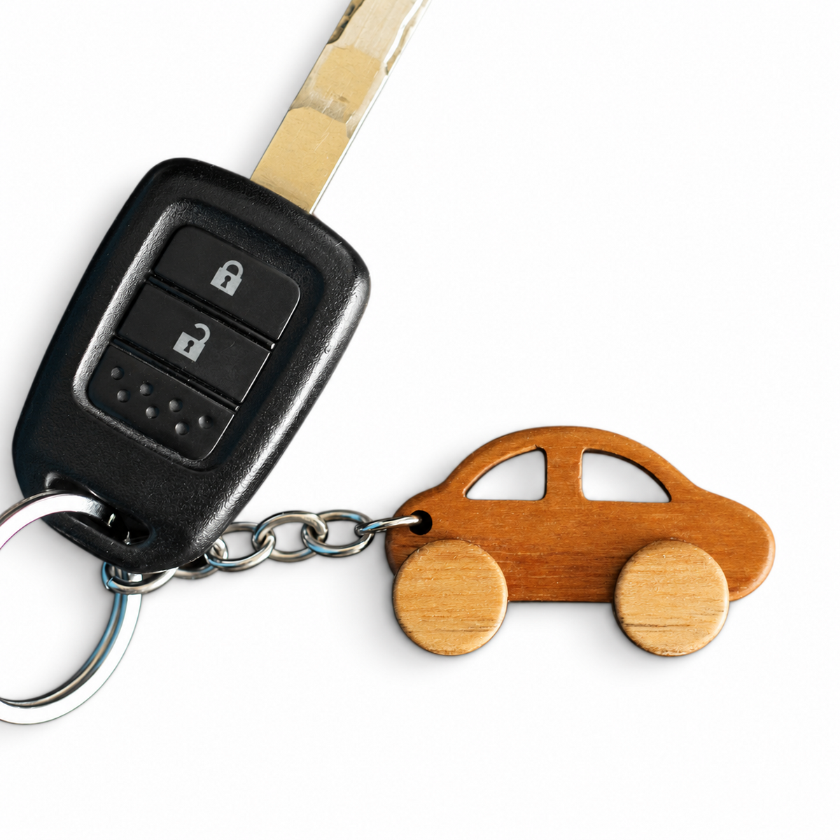 Wooden Car Keychain | FULKERYA