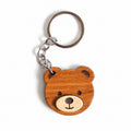 Wooden Bear Keychain | FULKERYA