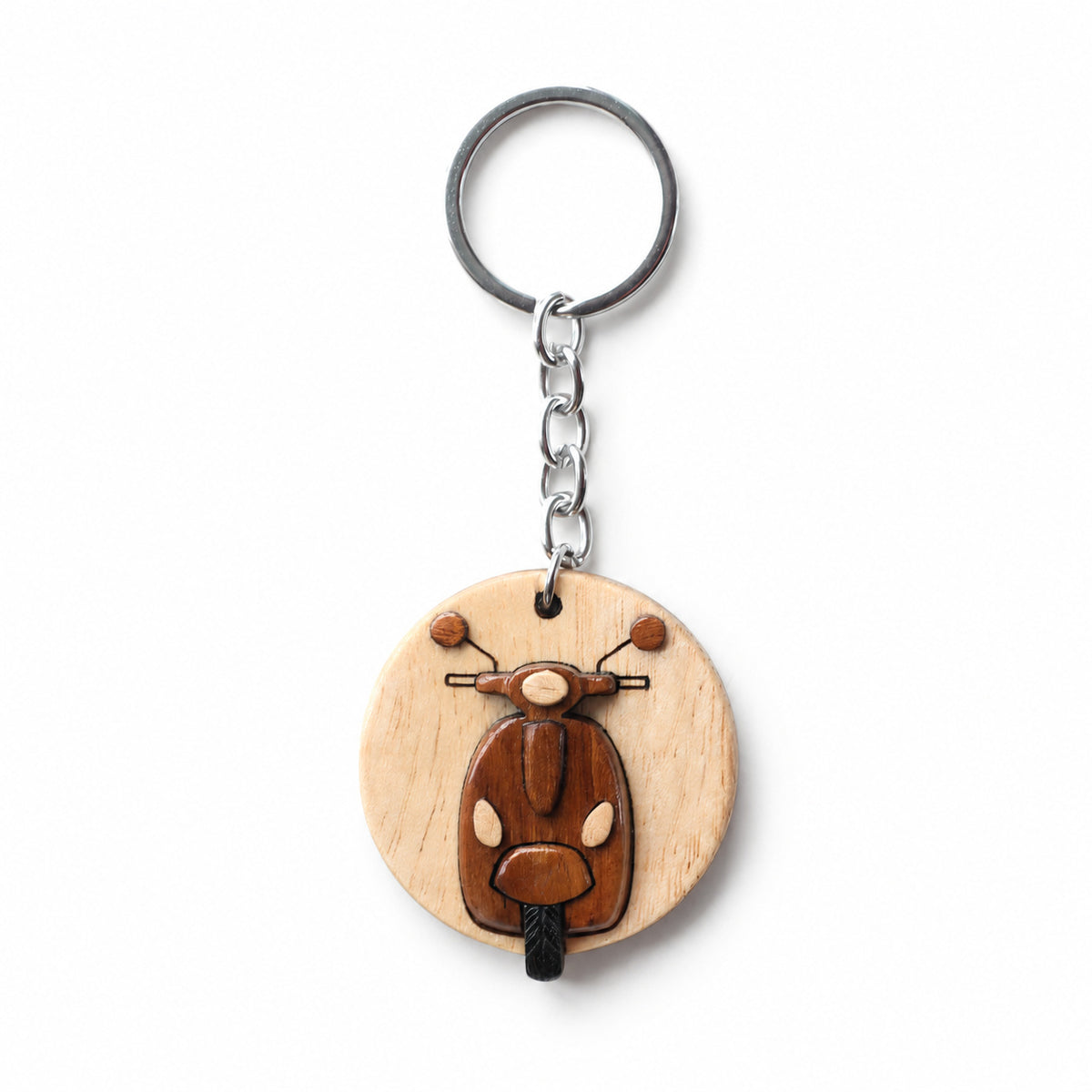 Wooden Scooter Keychain | FULKERYA