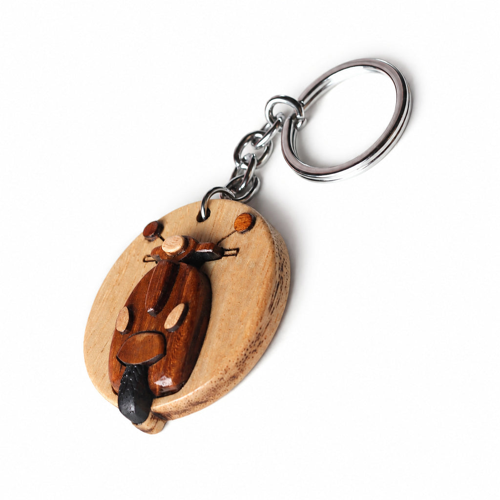Wooden Scooter Keychain | FULKERYA
