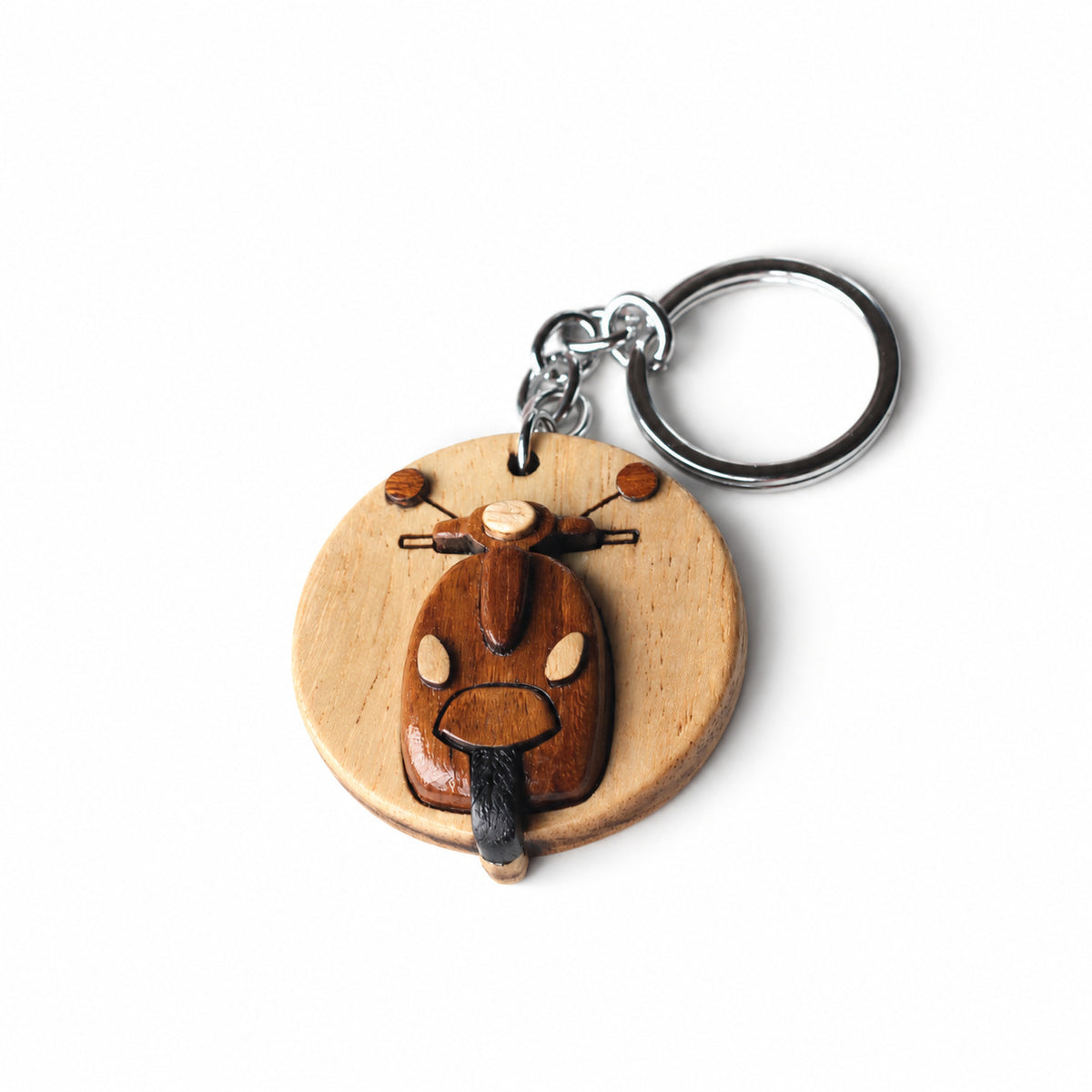 Wooden Scooter Keychain | FULKERYA