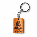 Wooden Mahadev Shiva Keychain | FULKERYA