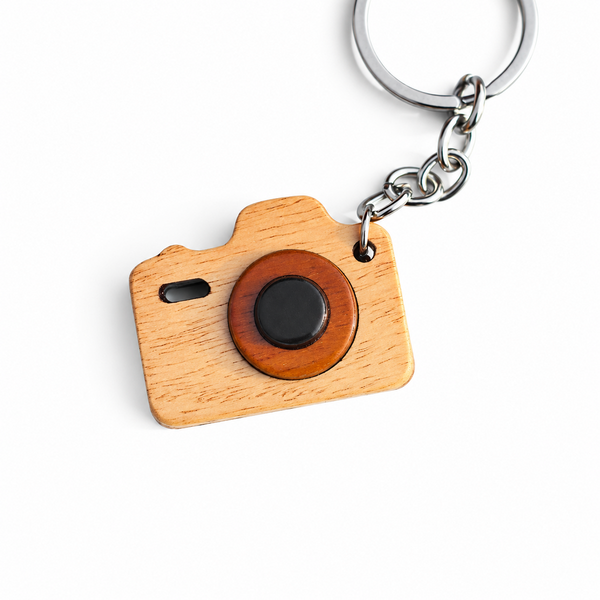 Wooden Camera Keychain | FULKERYA
