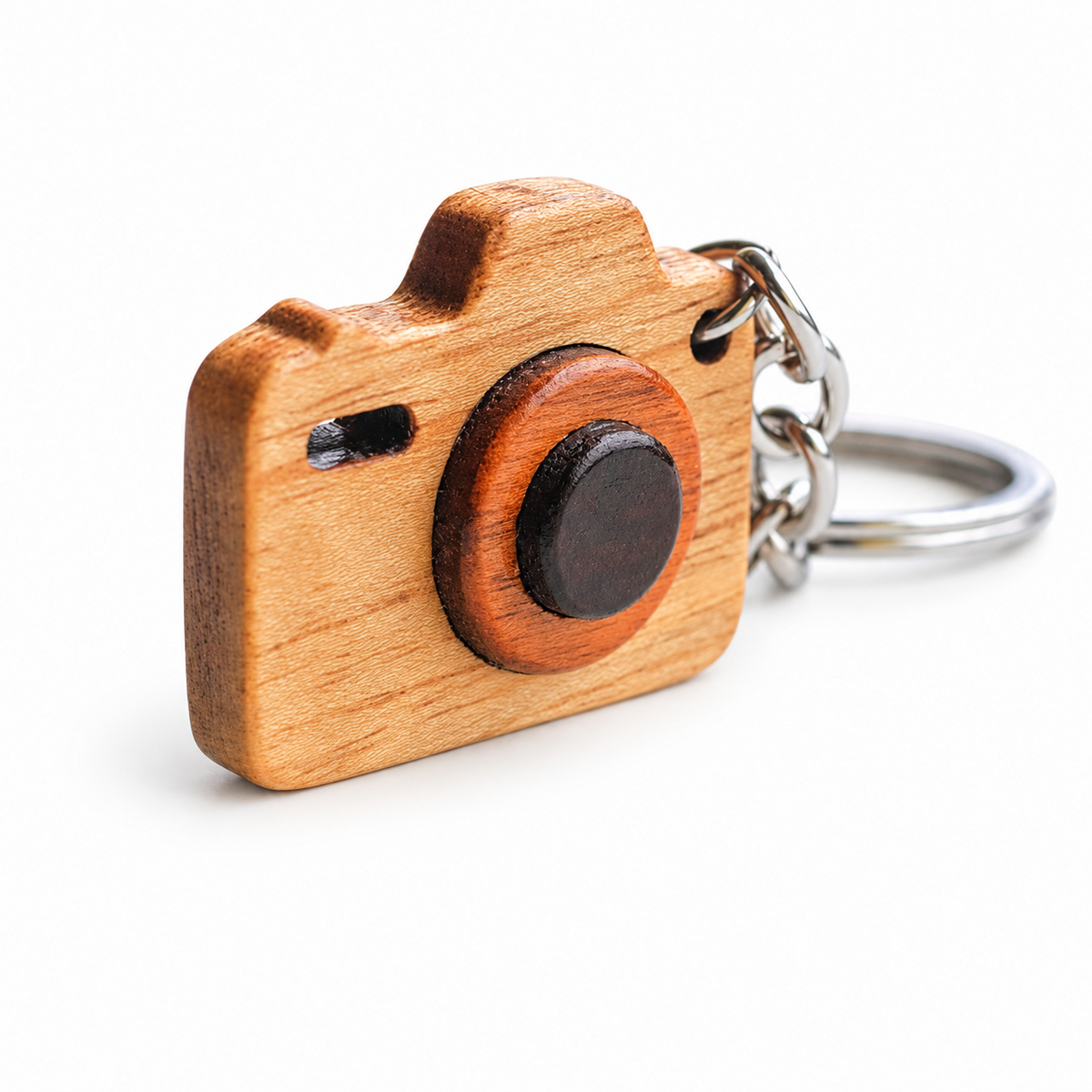 Wooden Camera Keychain | FULKERYA