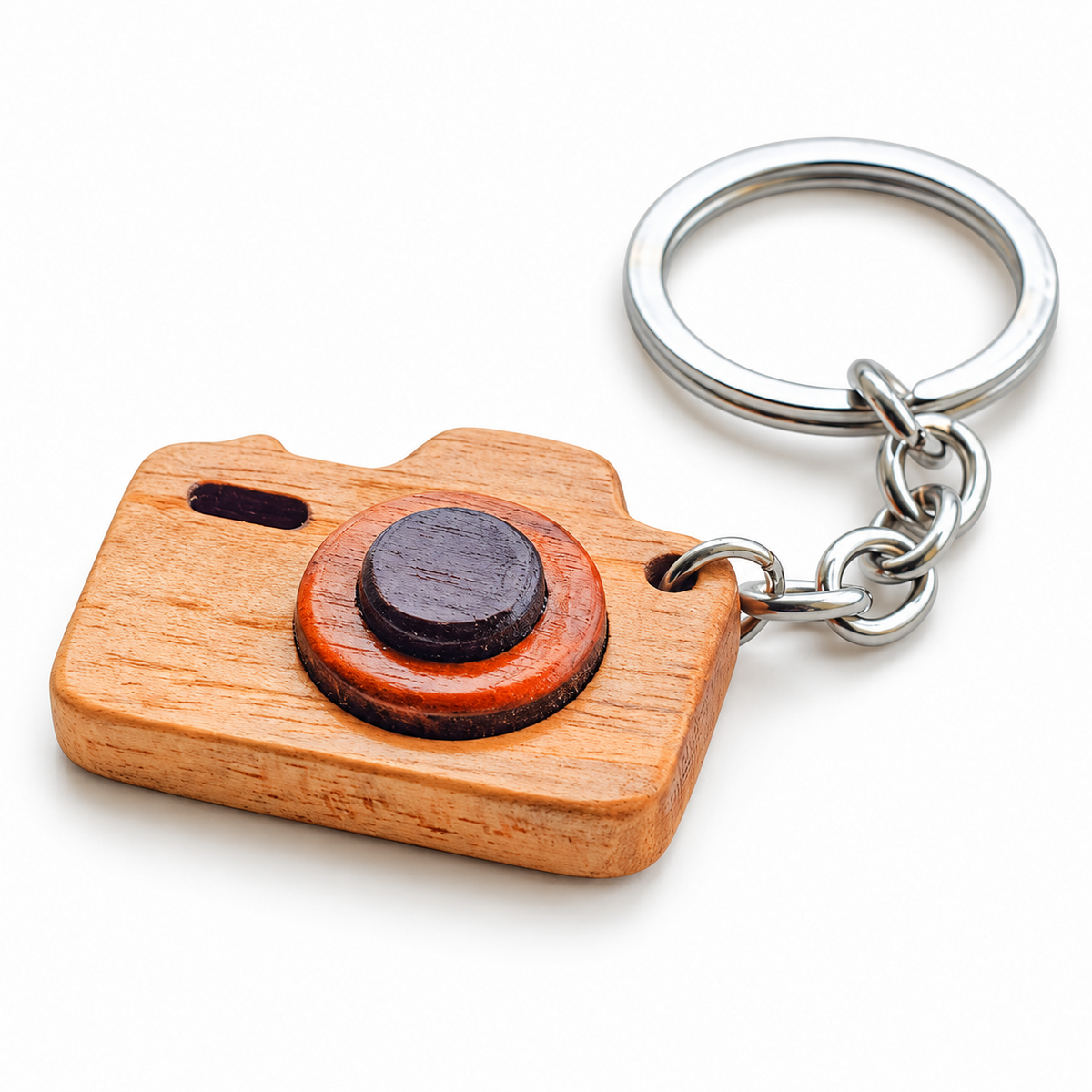 Wooden Camera Keychain | FULKERYA