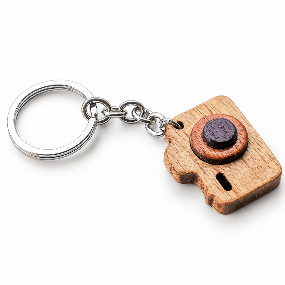 Wooden Camera Keychain | FULKERYA