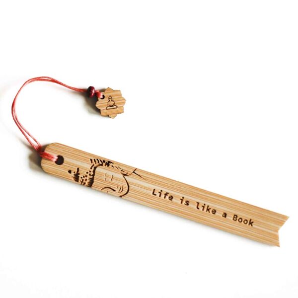 Bamboo Wisdom Bookmark – Gautam Buddha Edition - Image 2