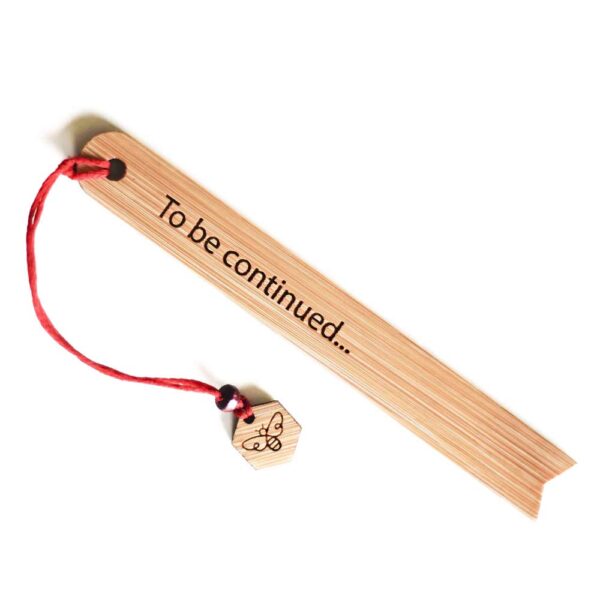 Bamboo Bookmark - To Be Continued - Image 3