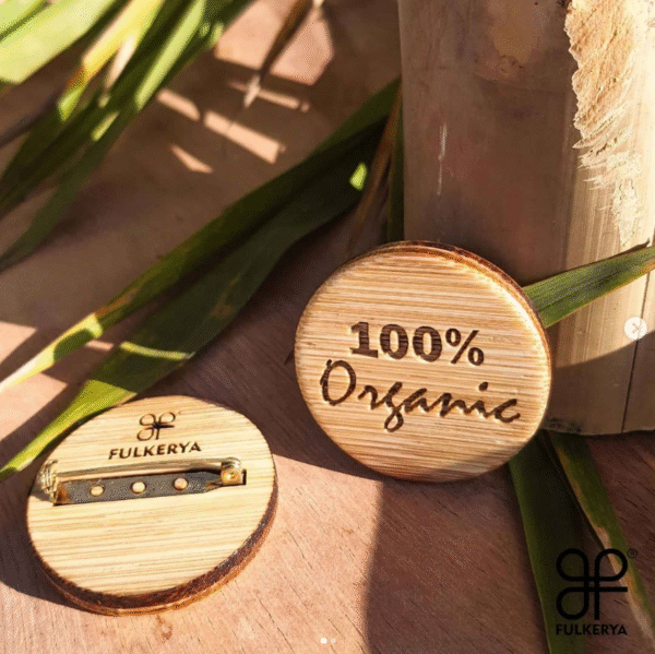Eco-Friendly Bamboo Badges - Image 3