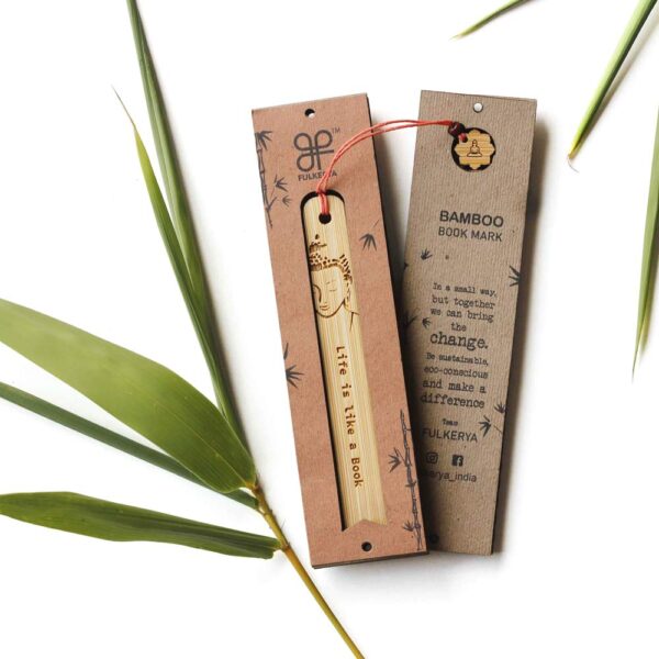 Bamboo Wisdom Bookmark – Gautam Buddha Edition