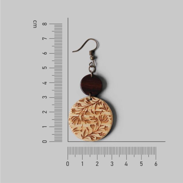 Engraved Bamboo Ear Jewelry - Image 5