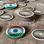India Wooden Flag