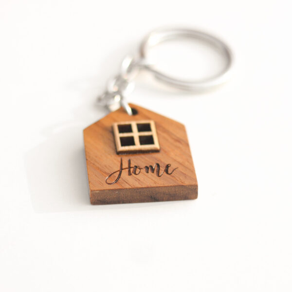 Wooden Keychain for Home - Image 2